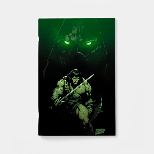 CONAN THE BARBARIAN TIDES OF THE TYRANT KING #1 (OF 4) CVR H ROBERTO DE LA TORRE VIRGIN CARDSTOCK VAR (MR) | presale | 2026-09-23