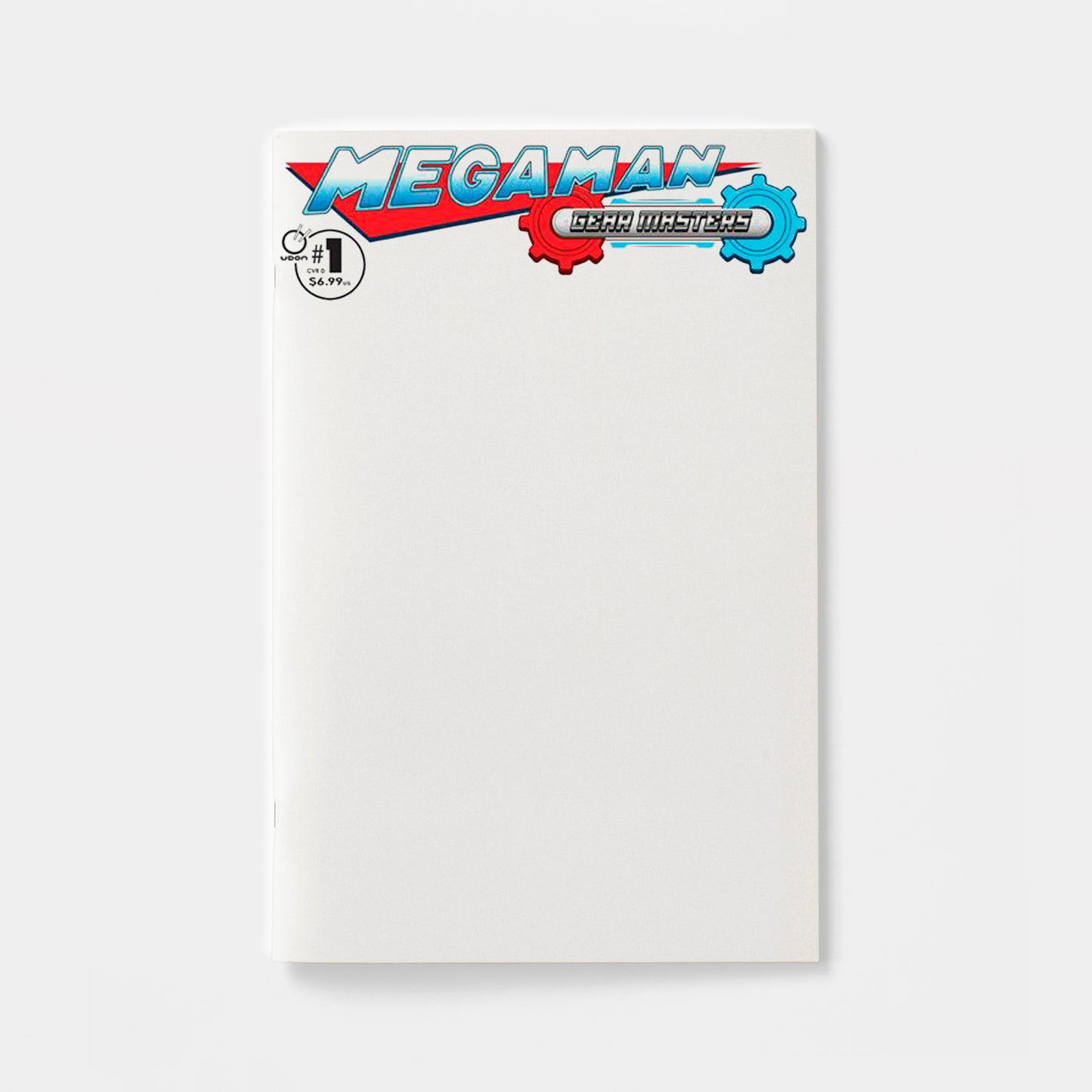 MEGA MAN GEAR MASTERS #1 (OF 5) CVR D BLANK SKETCH VAR | presale | 2026-09-23