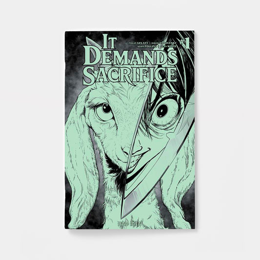 IT DEMANDS SACRIFICE #1 (OF 4) CVR J ADAM POLLINA GLOW IN THE DARK VAR | presale | 2026-10-07
