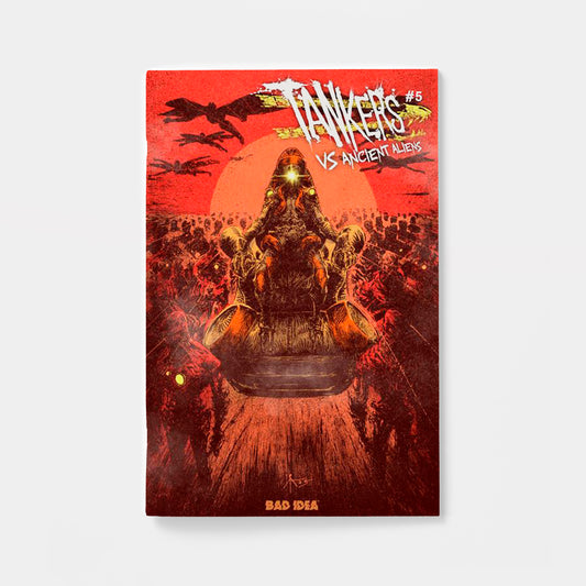 TANKERS VS ANCIENT ALIENS #5 (OF 5) CVR B CALEB ADY VAR | presale | 2026-10-28