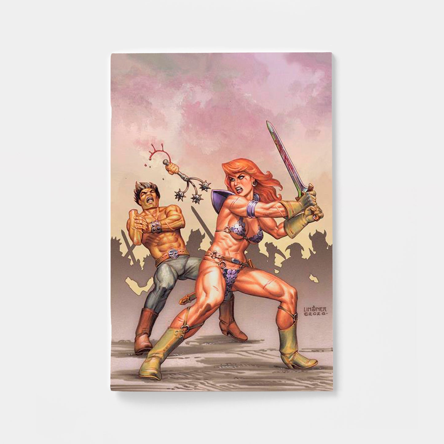 RED SONJA SHE DEVIL WITH A SWORD #6 CVR G JOSEPH MICHAEL LINSNER LTD VIRGIN VAR | presale | 2026-10-14