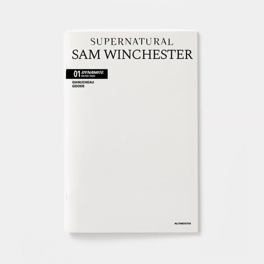 SUPERNATURAL SAM WINCHESTER #1 CVR F BLANK AUTHENTIX VAR | presale | 2026-10-21