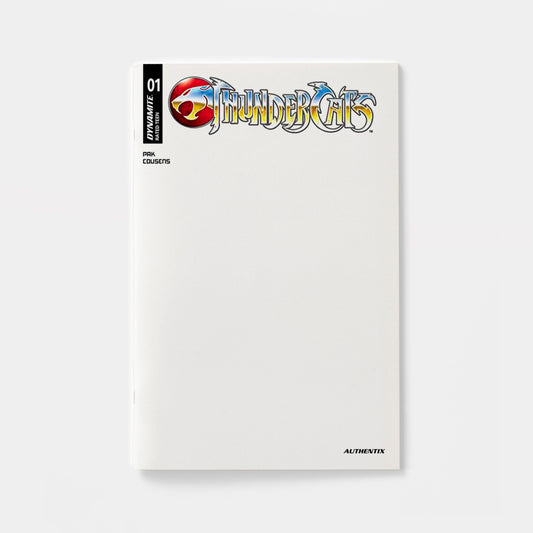 THUNDERCATS (2026) #1 CVR F BLANK AUTHENTIX VAR | presale | 2026-10-07