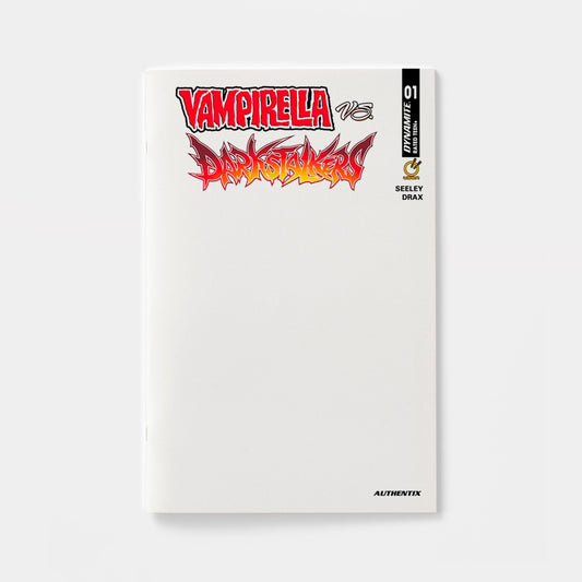 VAMPIRELLA VS DARKSTALKERS SPECIAL #1 (ONE SHOT) CVR F BLANK AUTHENTIX VAR | presale | 2026-10-07