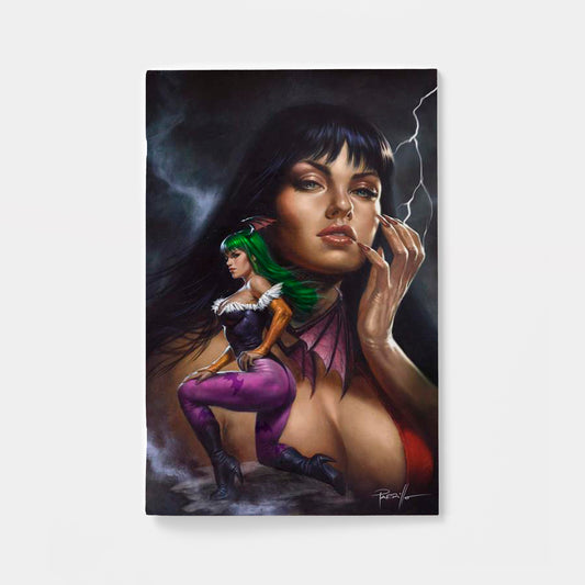 VAMPIRELLA VS DARKSTALKERS SPECIAL #1 (ONE SHOT) CVR H LUCIO PARRILLO LTD VIRGIN VAR | presale | 2026-10-14
