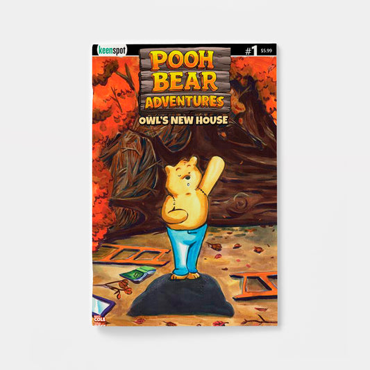 POOH BEAR ADVENTURES OWLS NEW HOUSE #1 (ONE SHOT) CVR B TESSA ROSE POOH RAISES PAW VAR | presale | 2026-10-28