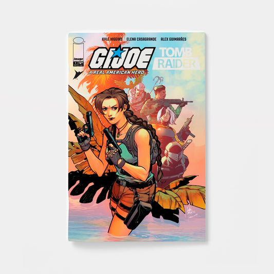 GI JOE A REAL AMERICAN HERO TOMB RAIDER #1 (OF 5) CVR A ELENA CASAGRANDE & ALEX GUIMARAES | presale | 2026-10-07