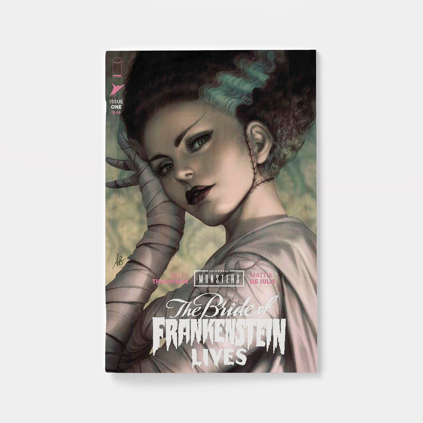 UNIVERSAL MONSTERS BRIDE OF FRANKENSTEIN LIVES #1 (OF 4) CVR J STANLEY ARTGERM LAU FOIL VAR | presale | 2026-10-28
