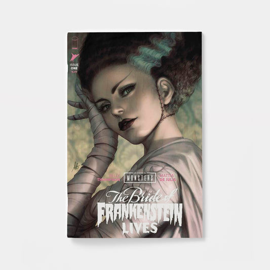 UNIVERSAL MONSTERS BRIDE OF FRANKENSTEIN LIVES #1 (OF 4) CVR J STANLEY ARTGERM LAU FOIL VAR | presale | 2026-10-28