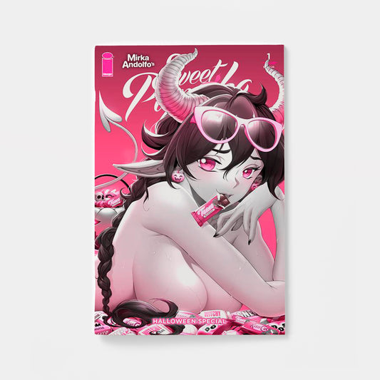 MIRKA ANDOLFOS SWEET PAPRIKA BLACK WHITE & PINK HALLOWEEN SPECIAL #1 (OF 2) CVR B RACHTA LIN VAR (MR) | presale | 2026-10-21