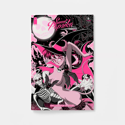 MIRKA ANDOLFOS SWEET PAPRIKA BLACK WHITE & PINK HALLOWEEN SPECIAL #1 (OF 2) CVR C MARCO ALBIERO VAR (MR) | presale | 2026-10-21