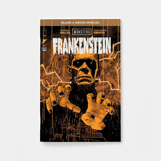 UNIVERSAL MONSTERS FRANKENSTEIN B&W SPECIAL #1 (OF 2) CVR B MARK CHIARELLO VAR | presale | 2026-10-14
