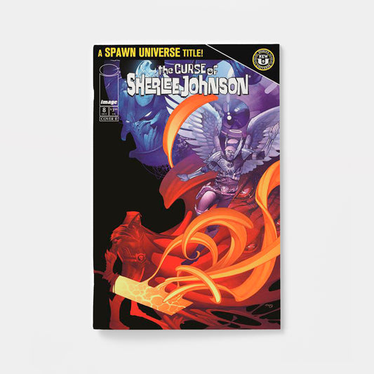 SPAWN CURSE OF SHERLEE JOHNSON #8 CVR B CHRIS STEVENS B&W VIRGIN VAR | presale | 2026-10-07