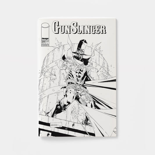 GUNSLINGER SPAWN #59 CVR B CARLO BARBERI B&W VAR | presale | 2026-10-21
