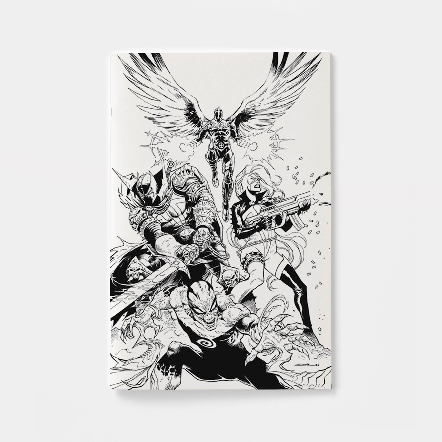 SPAWN SCORCHED #56 CVR B YILDIRAY CINAR B&W VIRGIN VAR | presale | 2026-10-21