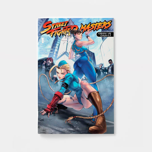STREET FIGHTER MASTERS CAMMY VS CHUN LI #1 (ONE SHOT) CVR A DRAX GAL | presale | 2026-10-07