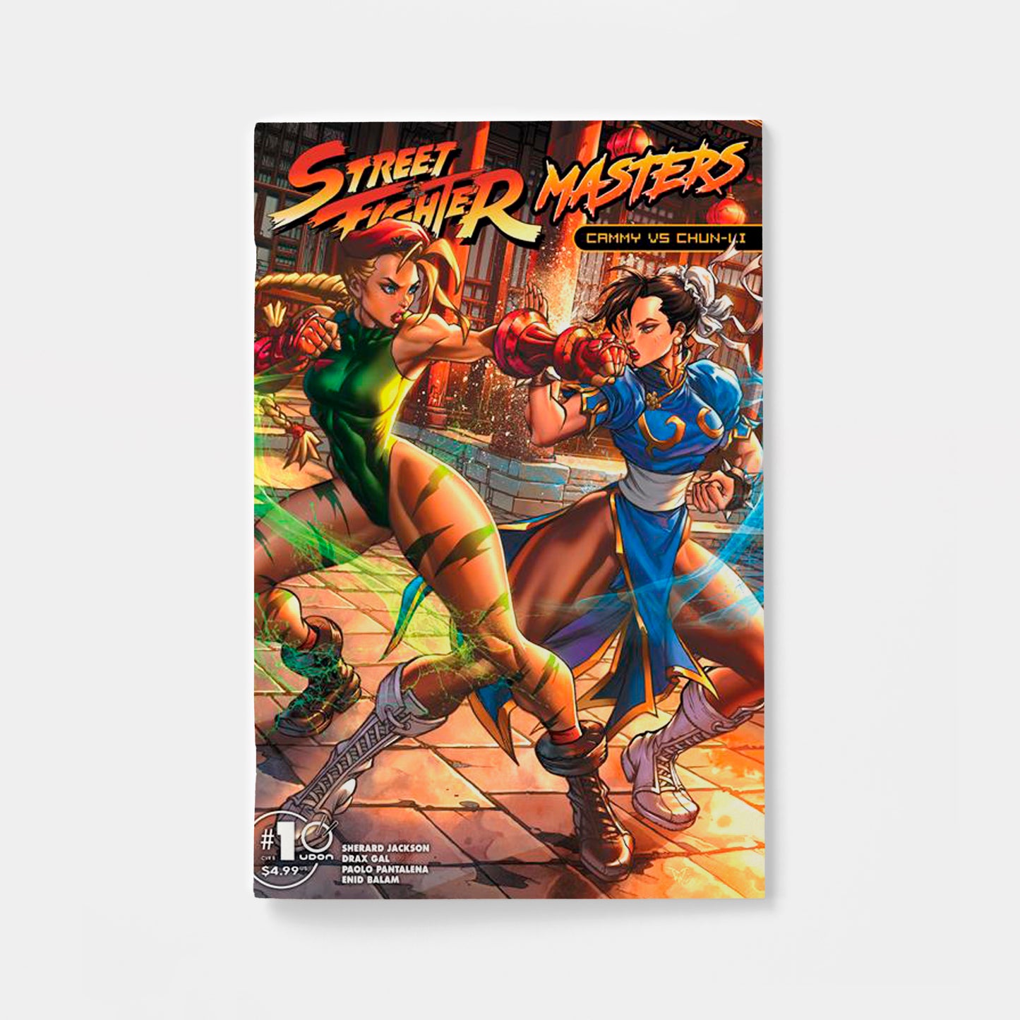 STREET FIGHTER MASTERS CAMMY VS CHUN LI #1 (ONE SHOT) CVR B PAOLO PANTALENA VAR | presale | 2026-10-07