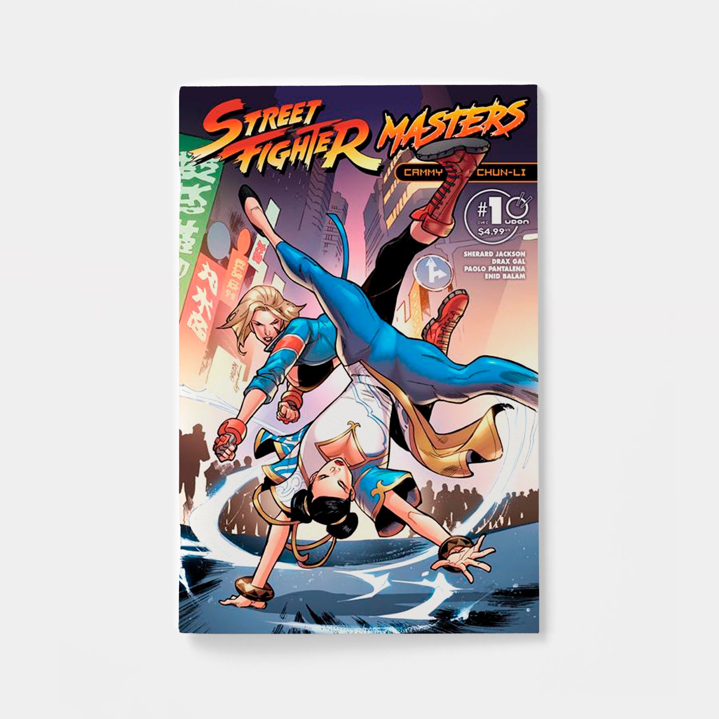 STREET FIGHTER MASTERS CAMMY VS CHUN LI #1 (ONE SHOT) CVR C ENID BALAM VAR | presale | 2026-10-07