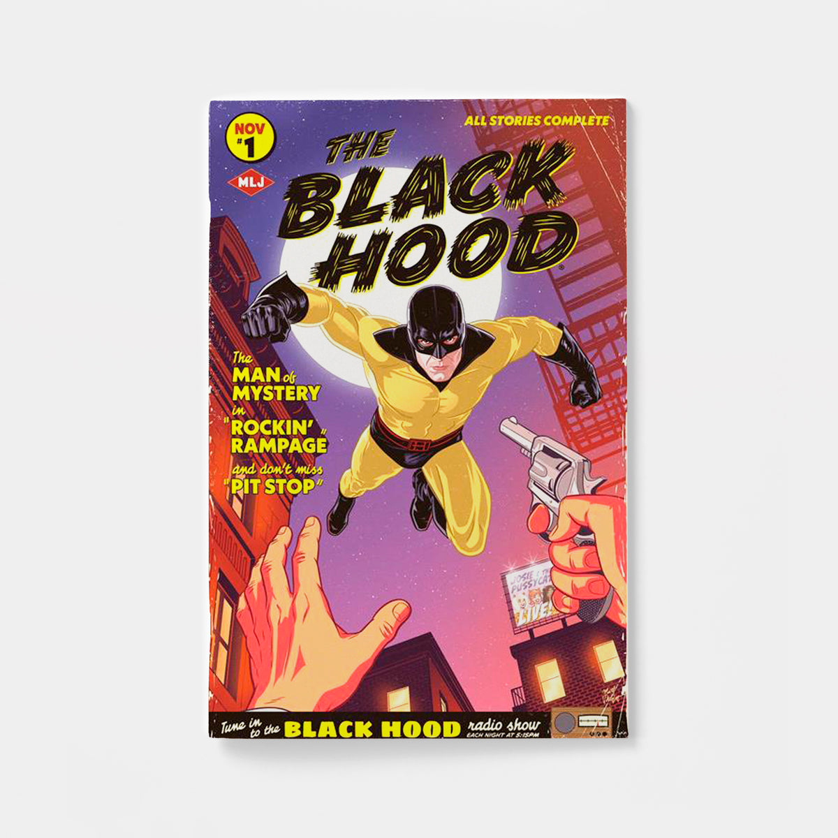 JOSIE AND THE PUSSYCATS ROCK ON (ONE SHOT) CVR E MATT TALBOT BLACK HOOD FOIL VAR | presale | 2026-11-11