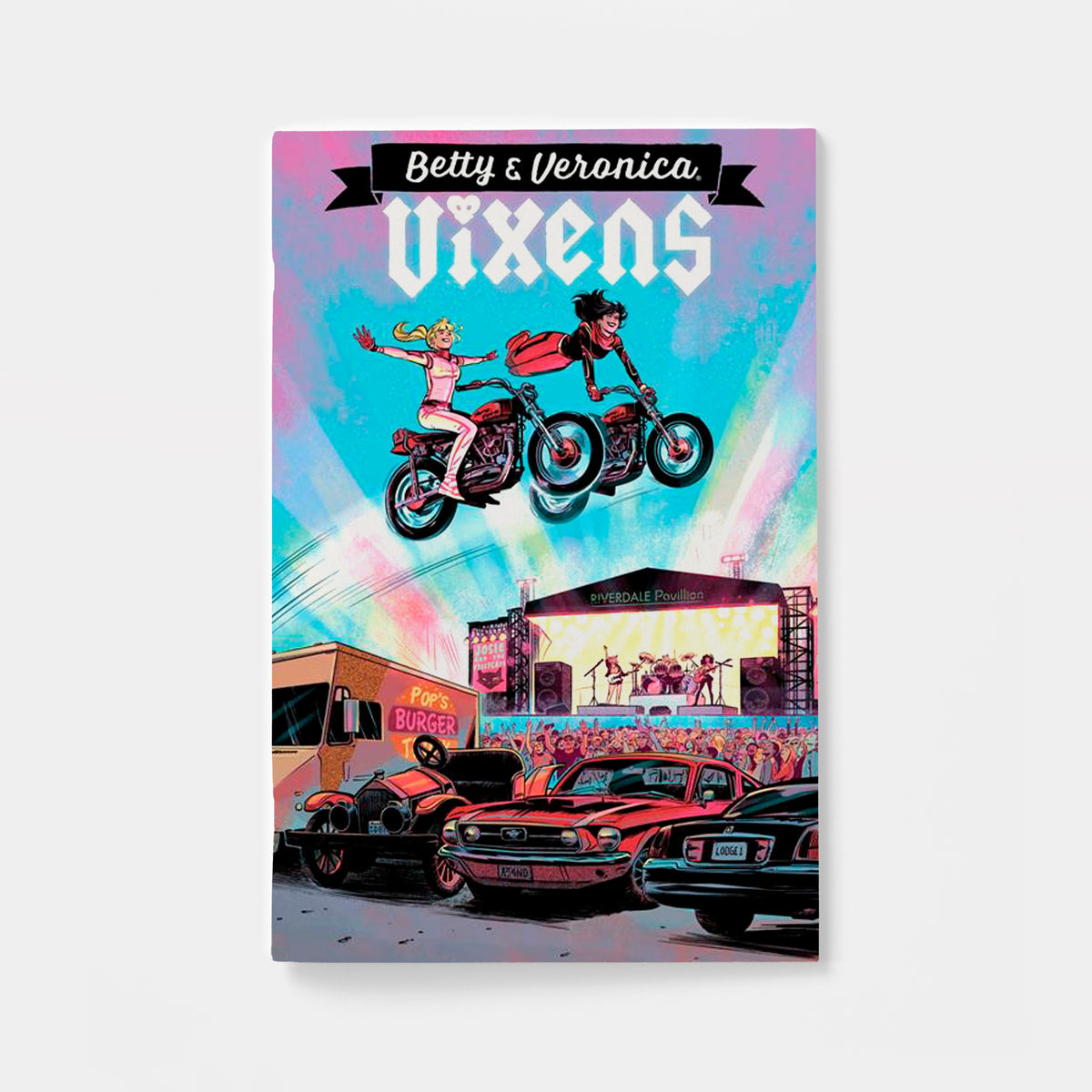 JOSIE AND THE PUSSYCATS ROCK ON (ONE SHOT) CVR F VERONICA FISH VIXENS FOIL VAR | presale | 2026-11-11