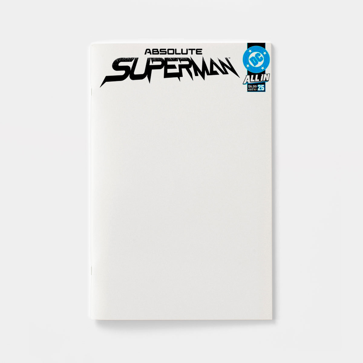 ABSOLUTE SUPERMAN #25 CVR E BLANK CARD STOCK VAR | presale | 2026-11-04