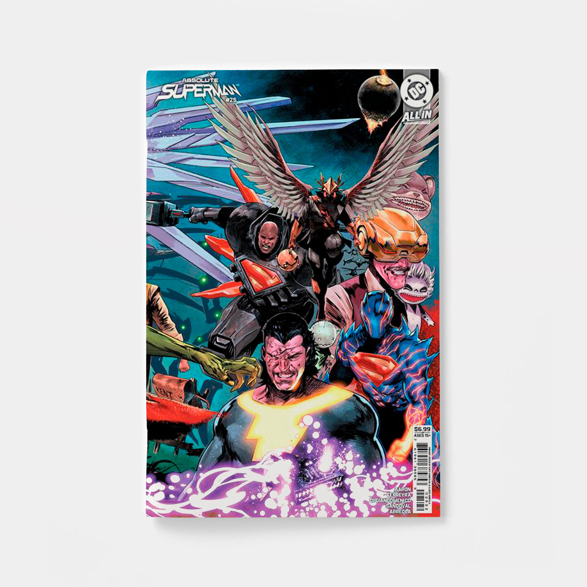 ABSOLUTE SUPERMAN #25 CVR J RAFA SANDOVAL RIGHT CONNECTING CARD STOCK VAR | presale | 2026-11-04