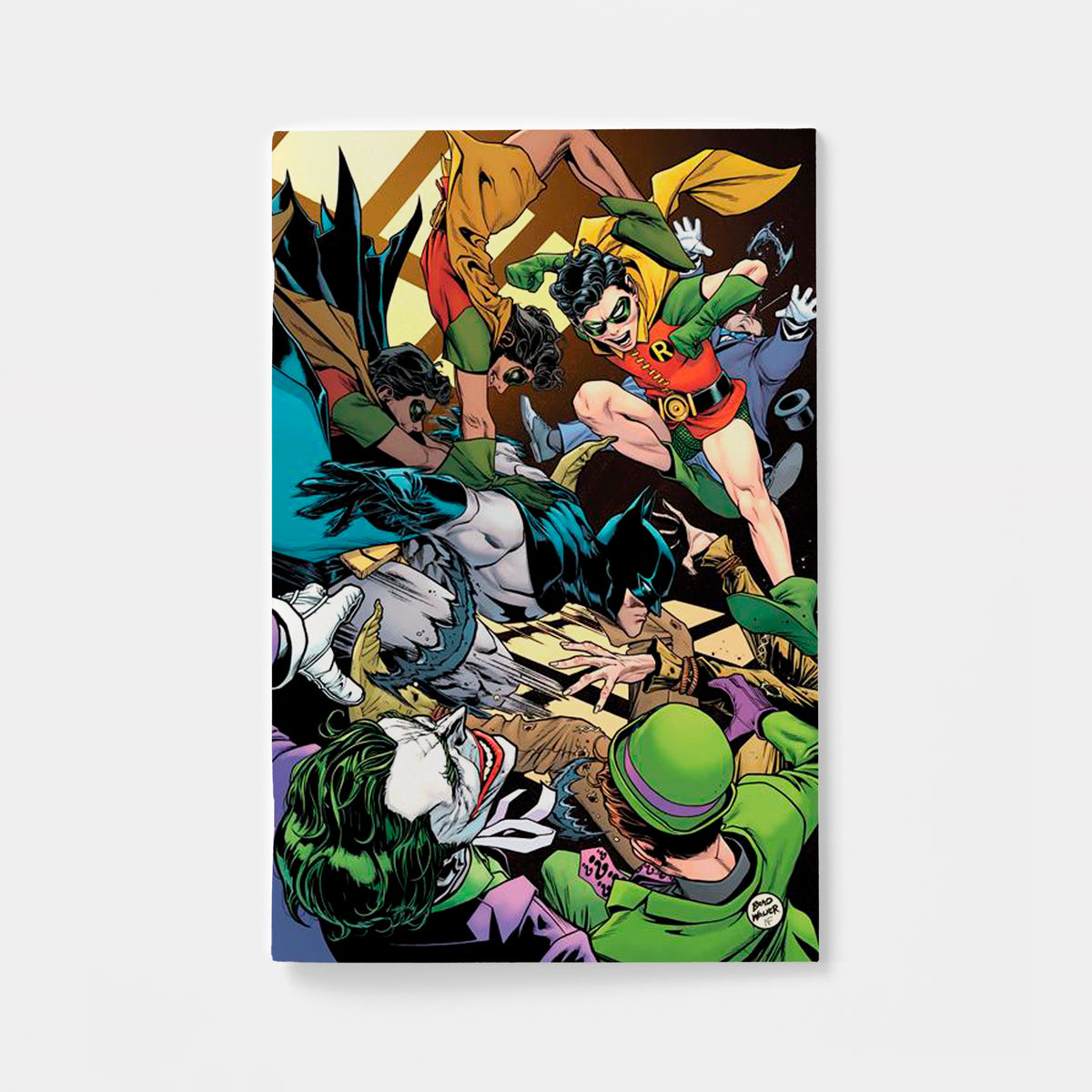 BATMAN & ROBIN YEAR ONE DYNAMIC DUOS #4 (OF 12) CVR B BRAD WALKER CARD STOCK VAR | presale | 2026-11-11