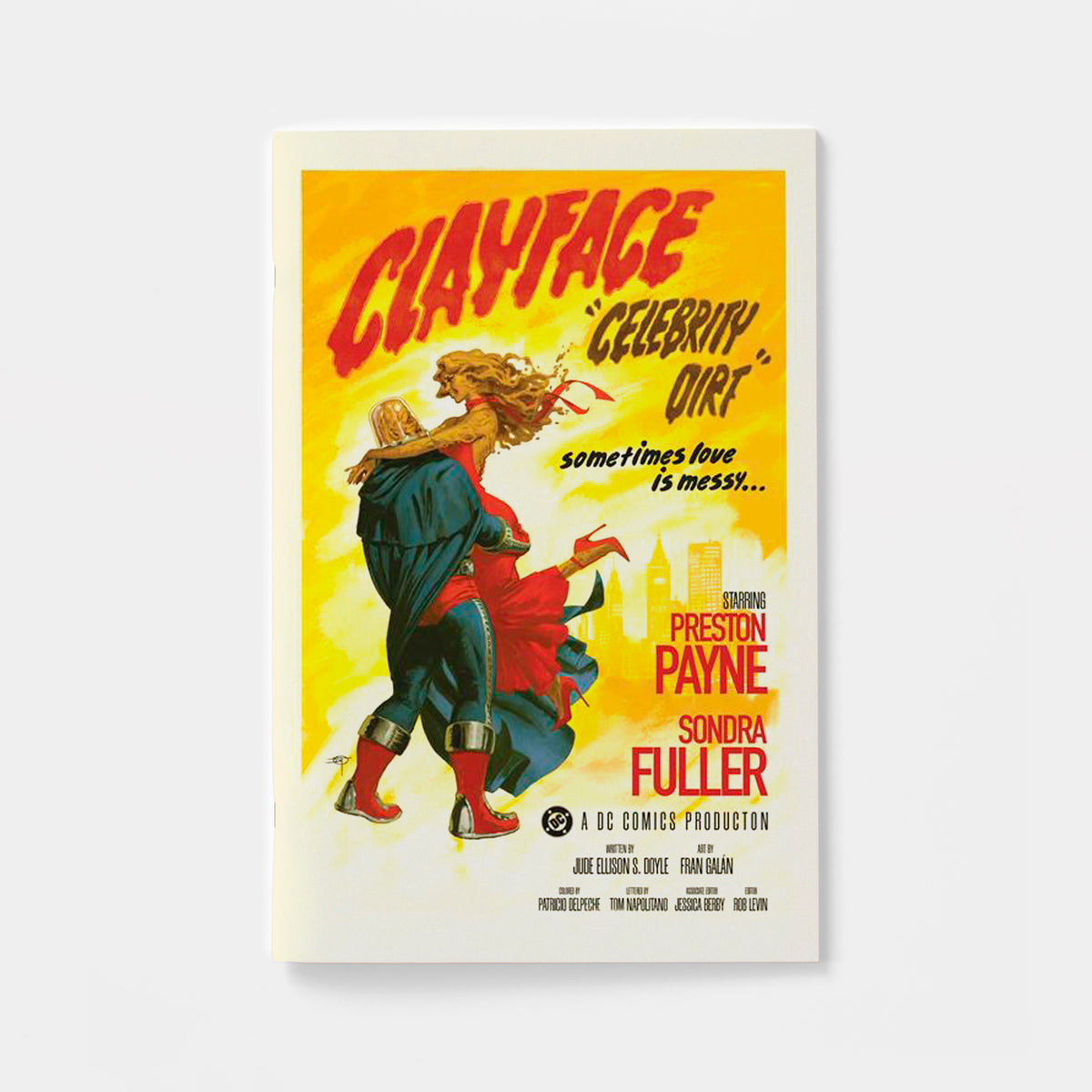 CLAYFACE CELEBRITY DIRT #5 (OF 6) CVR C DAVID TALASKI CARD STOCK VAR | presale | 2026-11-11