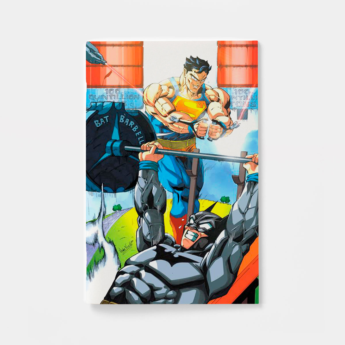 BATMAN SUPERMAN WORLDS FINEST #57 CVR B MARIO FOX FOCCILLO CARD STOCK VAR | presale | 2026-11-18