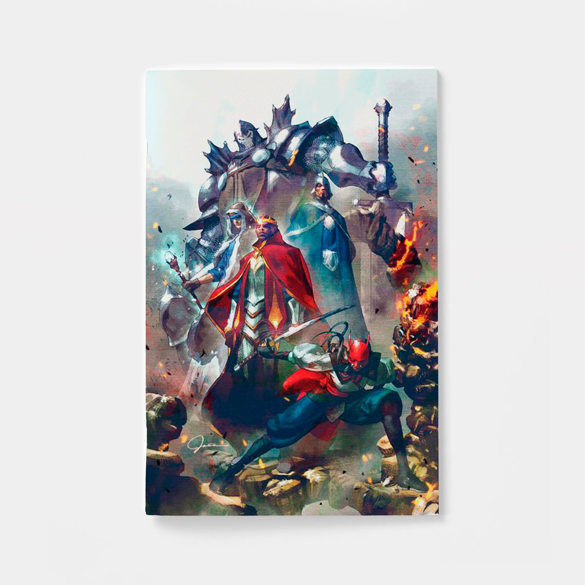 DARK KNIGHTS OF STEEL II #5 (OF 12) CVR B GERALD PAREL CARD STOCK VAR | presale | 2026-11-18