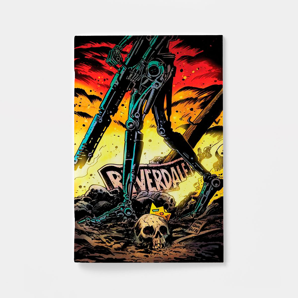 ARCHIE VS THE TERMINATOR #2 CVR E FRANCESCO FRANCAVILLA METAL PREMIUM VAR | presale | 2026-11-18