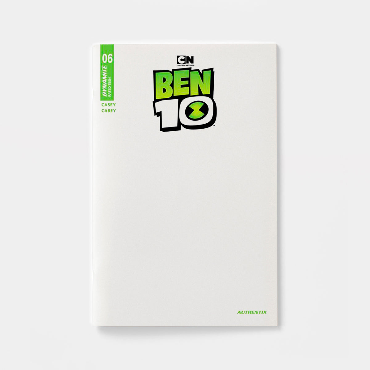 BEN 10 #6 CVR F BLANK AUTHENTIX VAR | presale | 2026-11-11