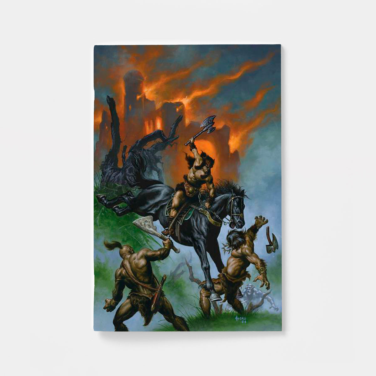 FIRE AND ICE DARKWOLF #5 CVR G JOE JUSKO LTD VIRGIN VAR | presale | 2026-11-18