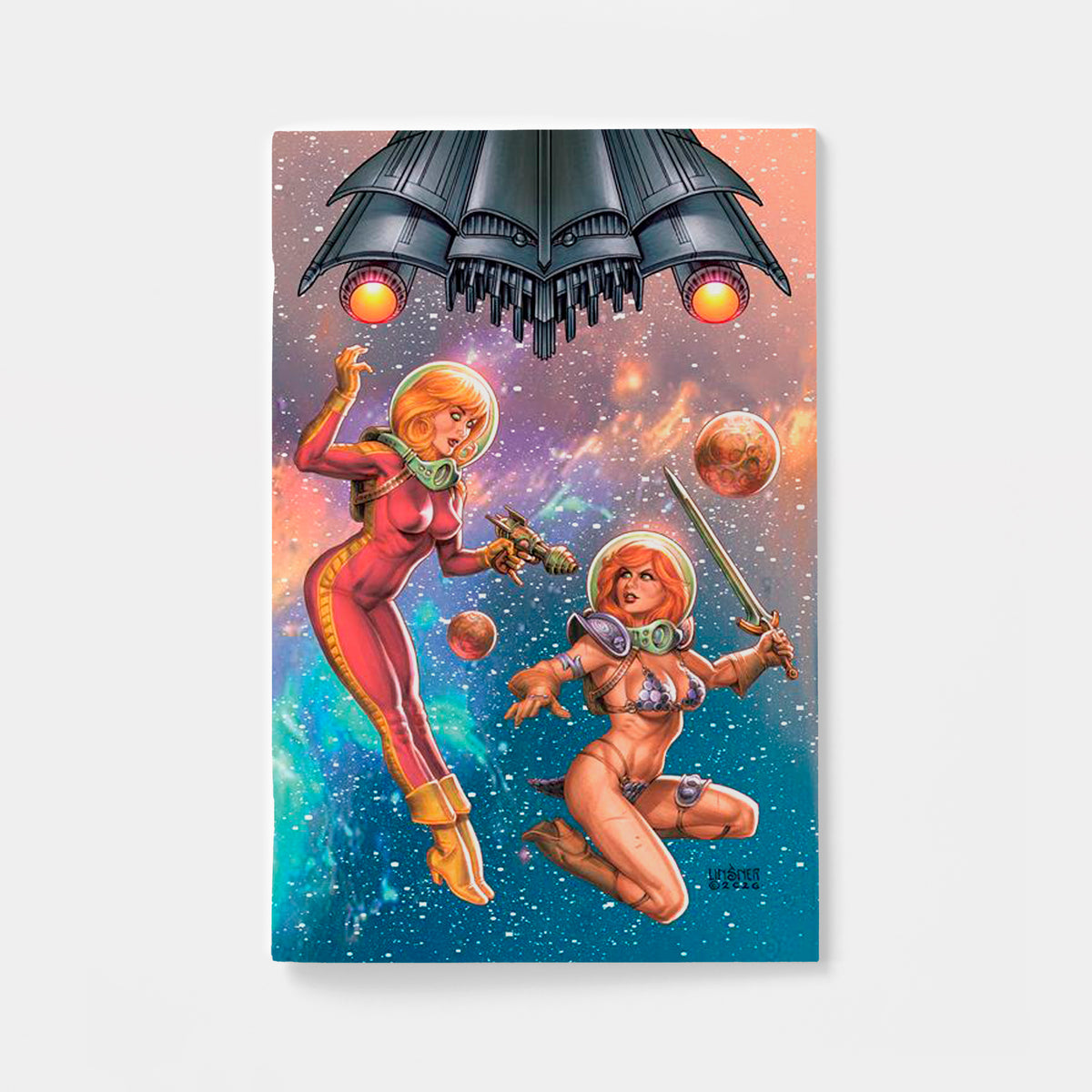 RED SONJA BARBARELLA #1 CVR J JOSEPH MICHAEL LINSNER LTD VIRGIN VAR | presale | 2026-11-11