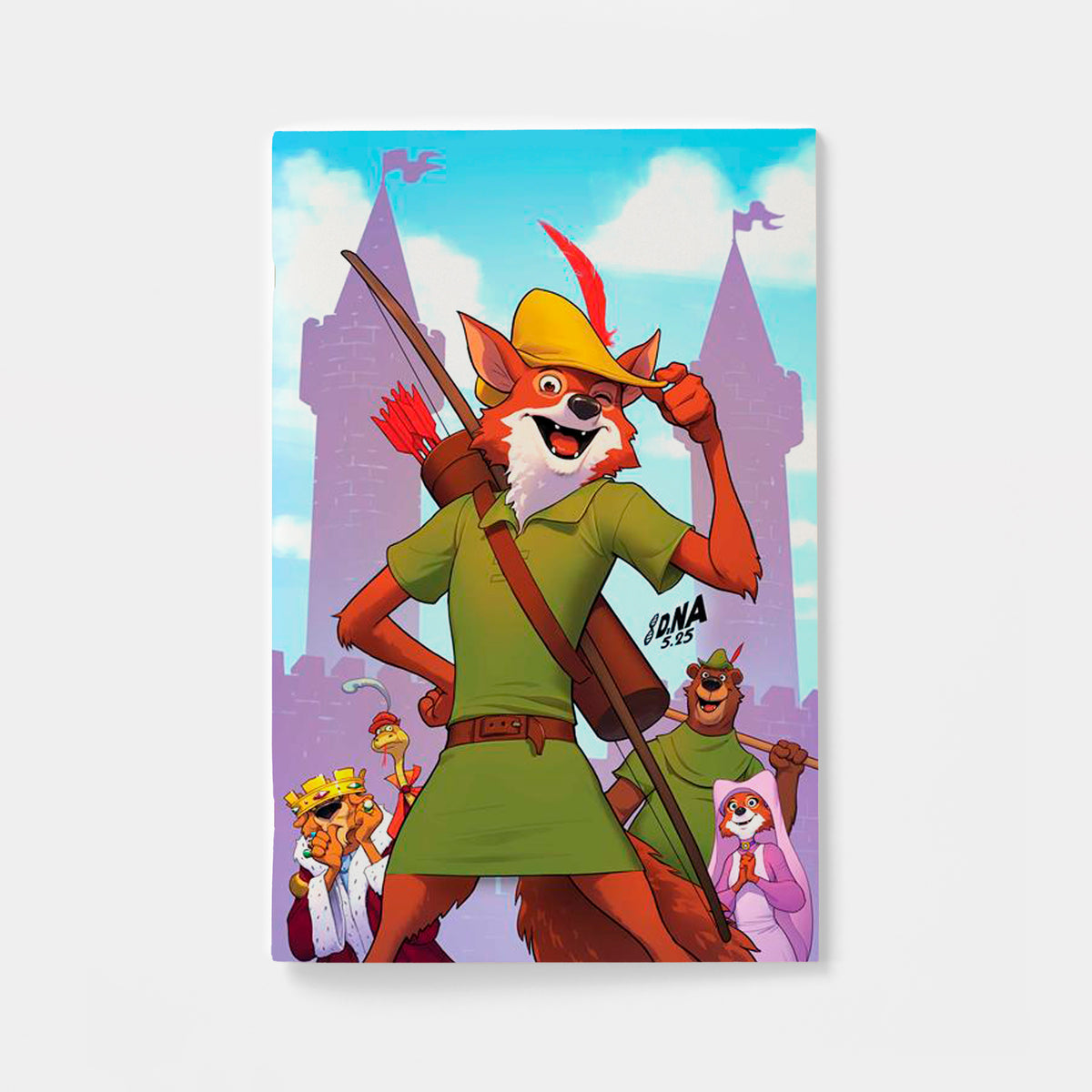 ROBIN HOOD (2026) #1 CVR G DAVID NAKAYAMA METAL PREMIUM VAR | presale | 2026-11-25