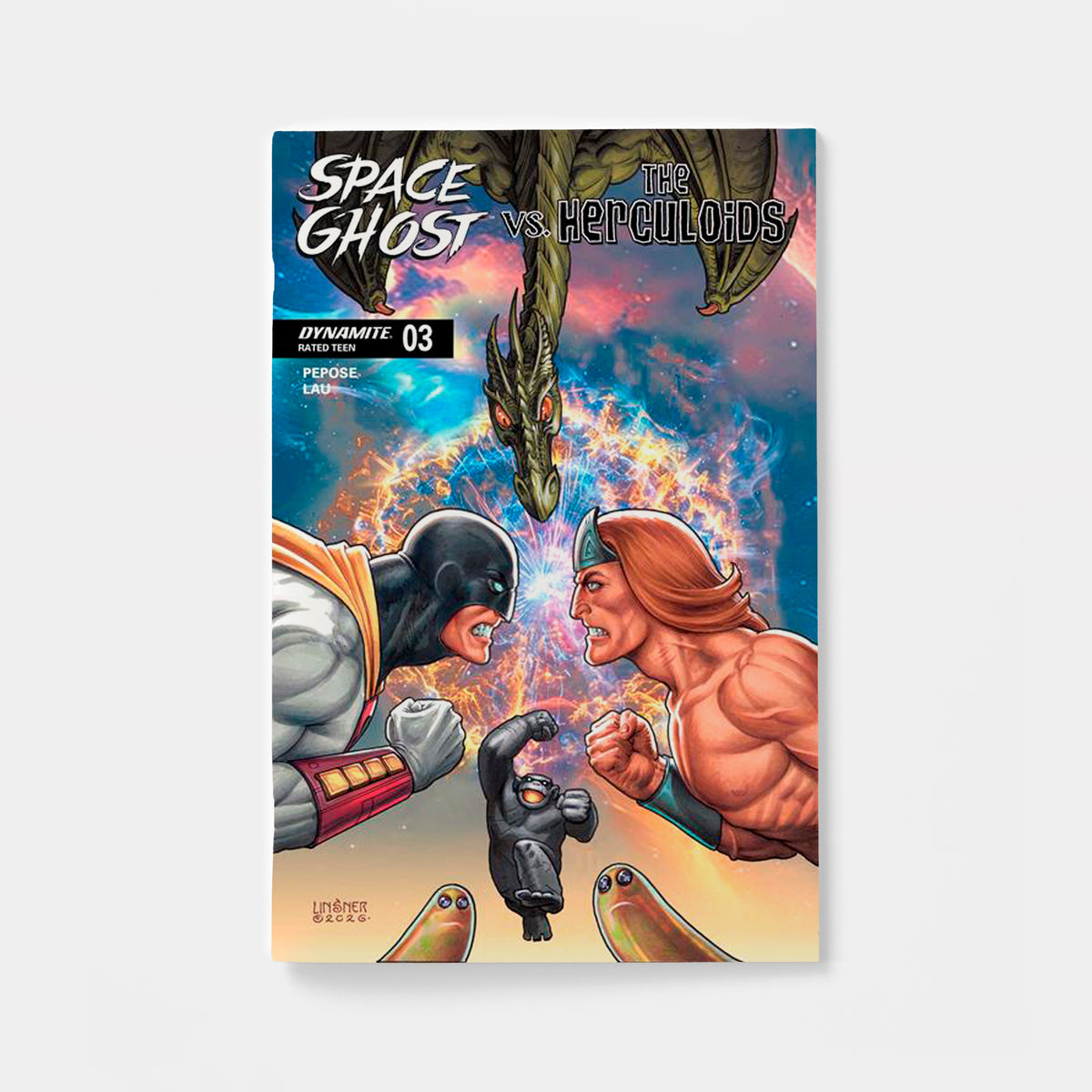 SPACE GHOST VS THE HERCULOIDS #3 CVR C JOSEPH MICHAEL LINSNER VAR | presale | 2026-11-18
