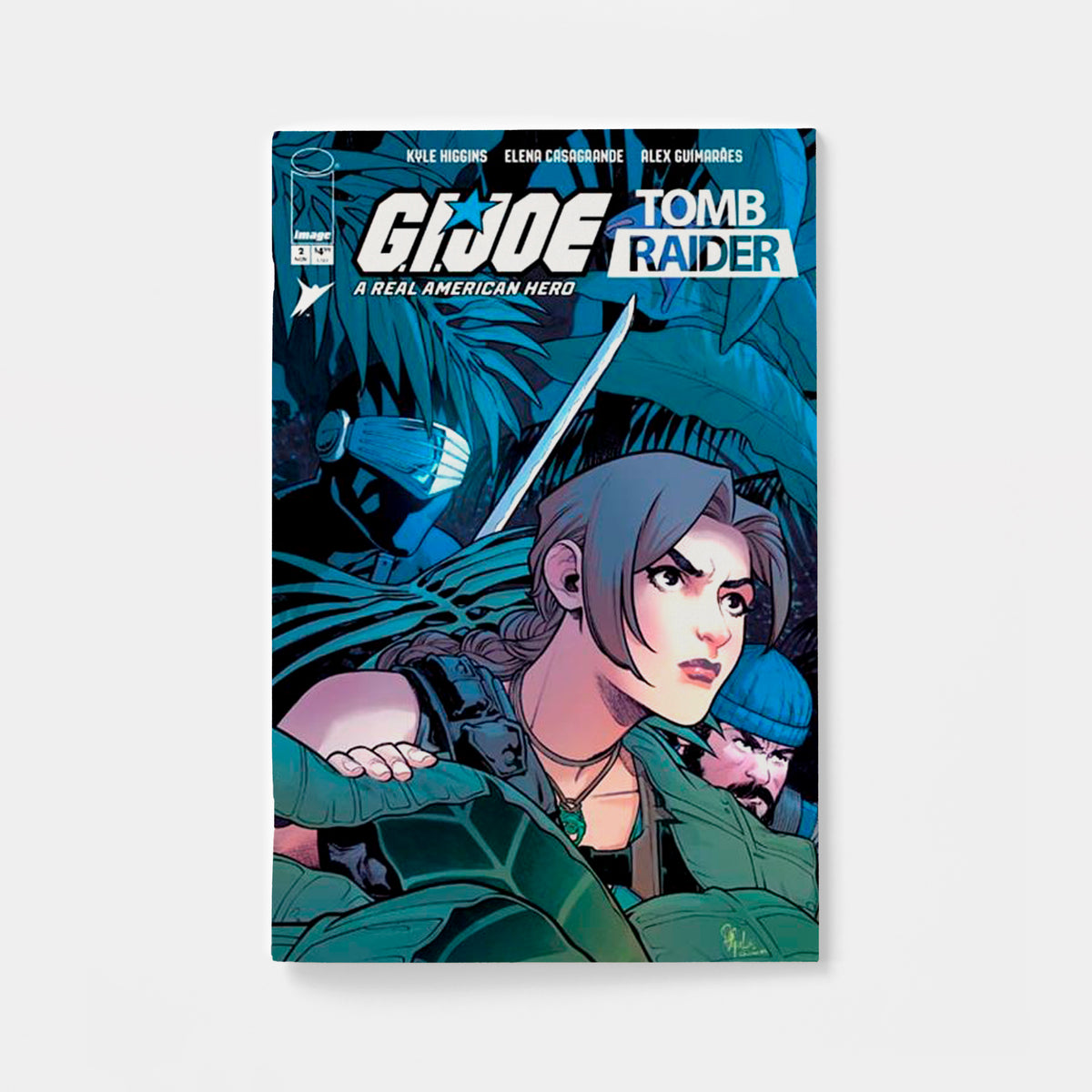 GI JOE A REAL AMERICAN HERO TOMB RAIDER #2 (OF 5) CVR A ELENA CASAGRANDE & ALEX GUIMARAES | presale | 2026-11-04
