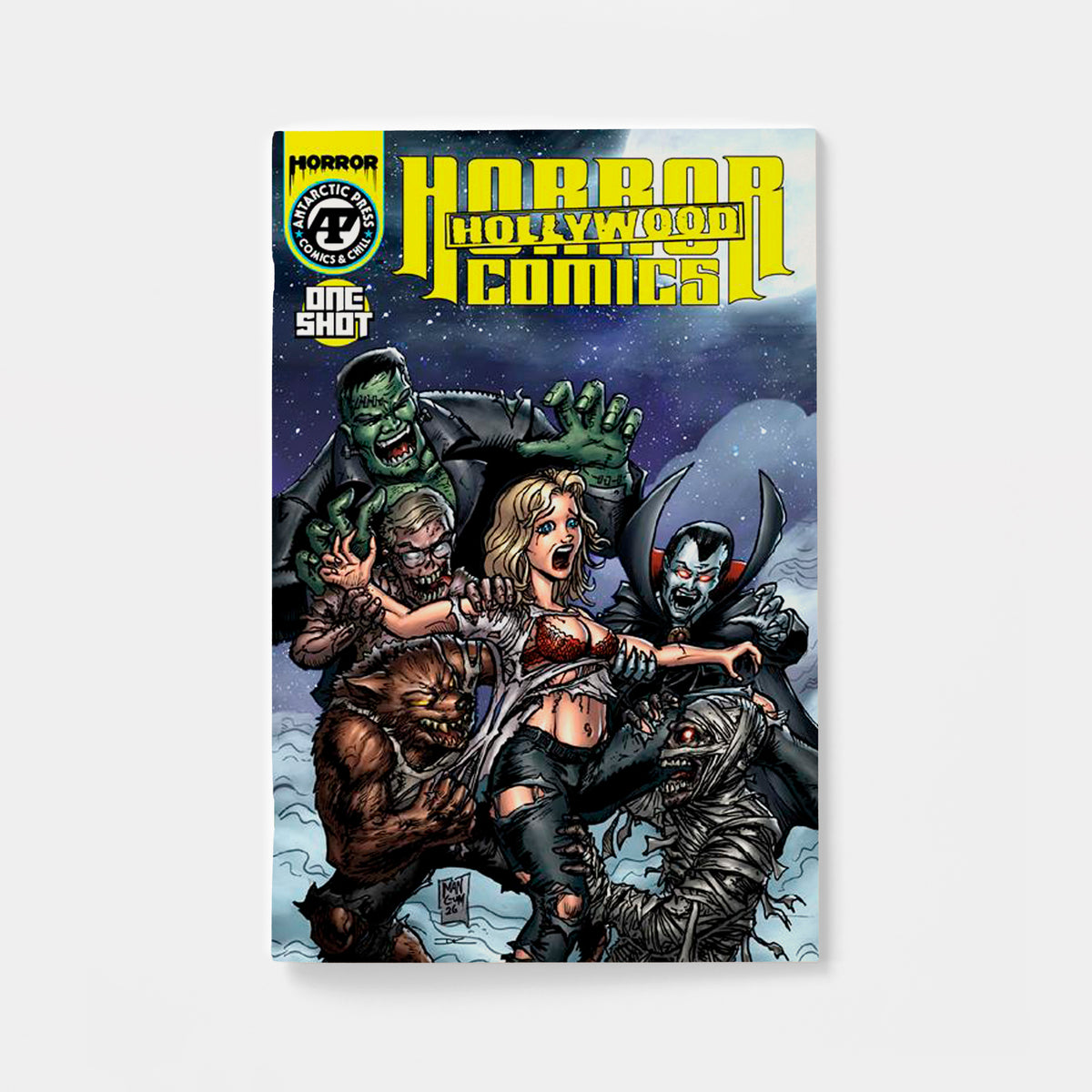 HORROR COMICS HOLLYWOOD (ONE SHOT) CVR B GABRIEL MANGUM VAR | presale | 2026-11-18