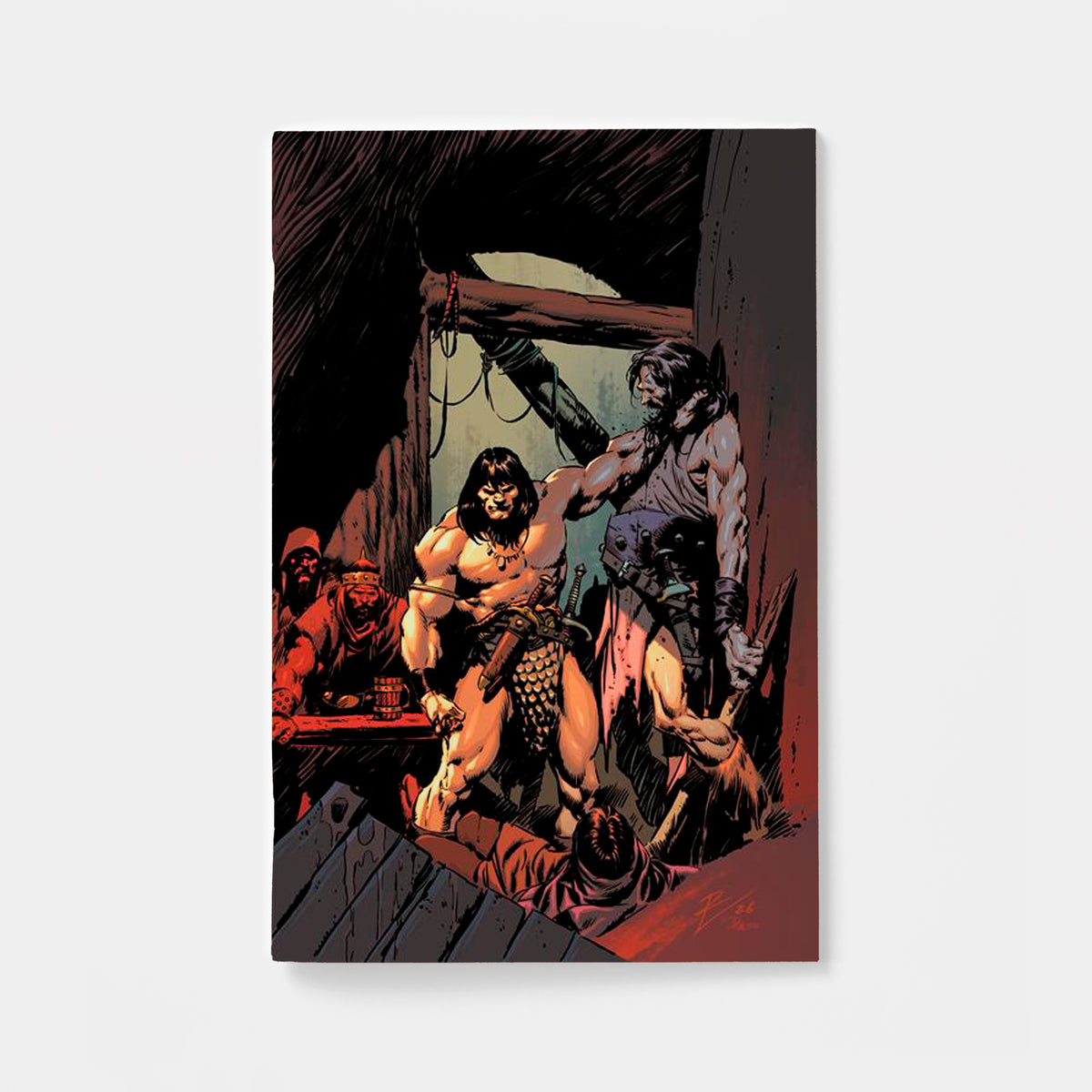 CONAN THE BARBARIAN #37 CVR G ROBERTO DE LA TORRE VIRGIN CARDSTOCK VAR (MR) | presale | 2026-11-25