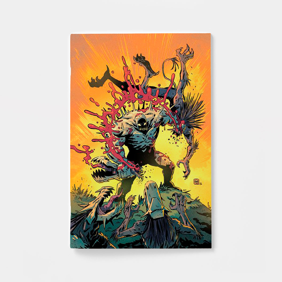 ONE ZERO ZERO ONE SAVES THE WORLD #1 CVR G DEREK LAUFMAN SPECIAL FOIL FULL ART VAR | presale | 2026-11-04