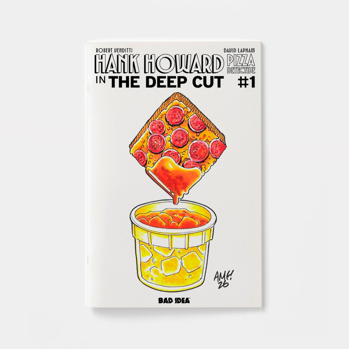 HANK HOWARD PIZZA DETECTIVE THE DEEP CUT #1 (ONE SHOT) CVR D PIZZA BY TONY FLEECS VAR | presale | 2026-12-02