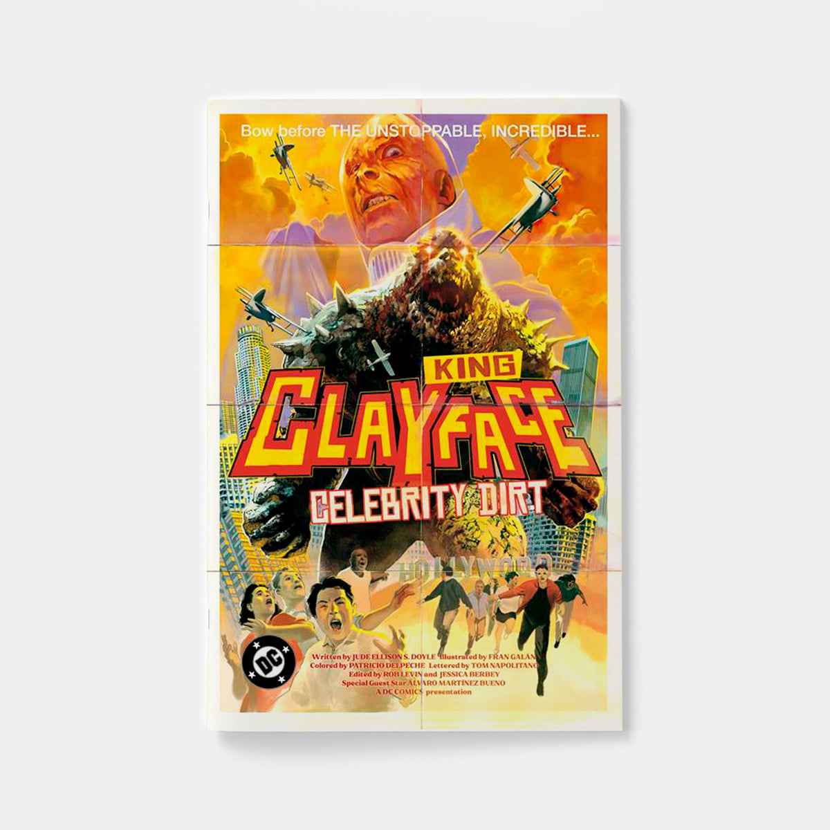 CLAYFACE CELEBRITY DIRT #6 (OF 6) CVR C ALVARO MARTINEZ BUENO CARD STOCK VAR | presale | 2026-12-09