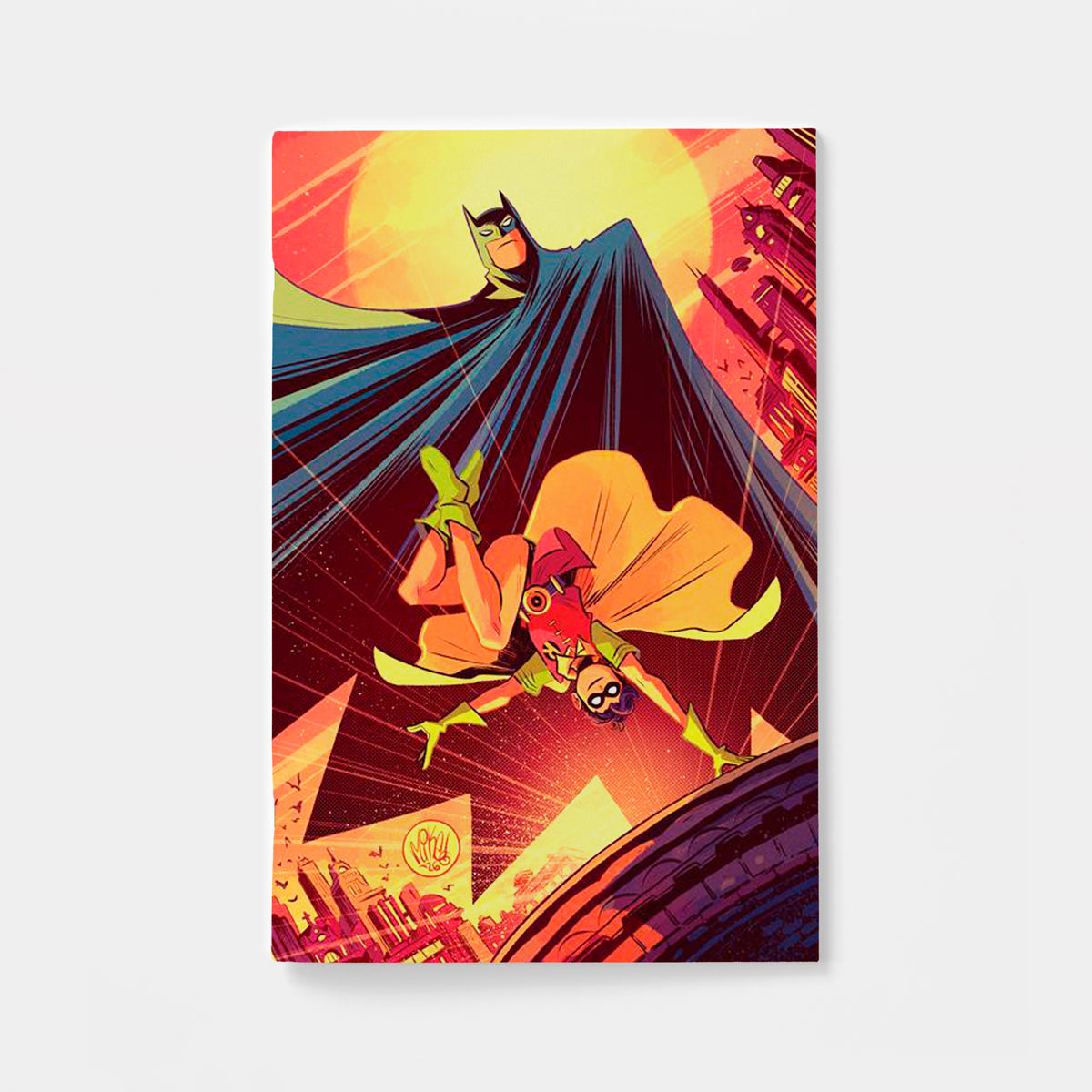 BATMAN & ROBIN YEAR ONE DYNAMIC DUOS #5 (OF 12) CVR D MIKE MAIHACK CARD STOCK VAR | presale | 2026-12-09