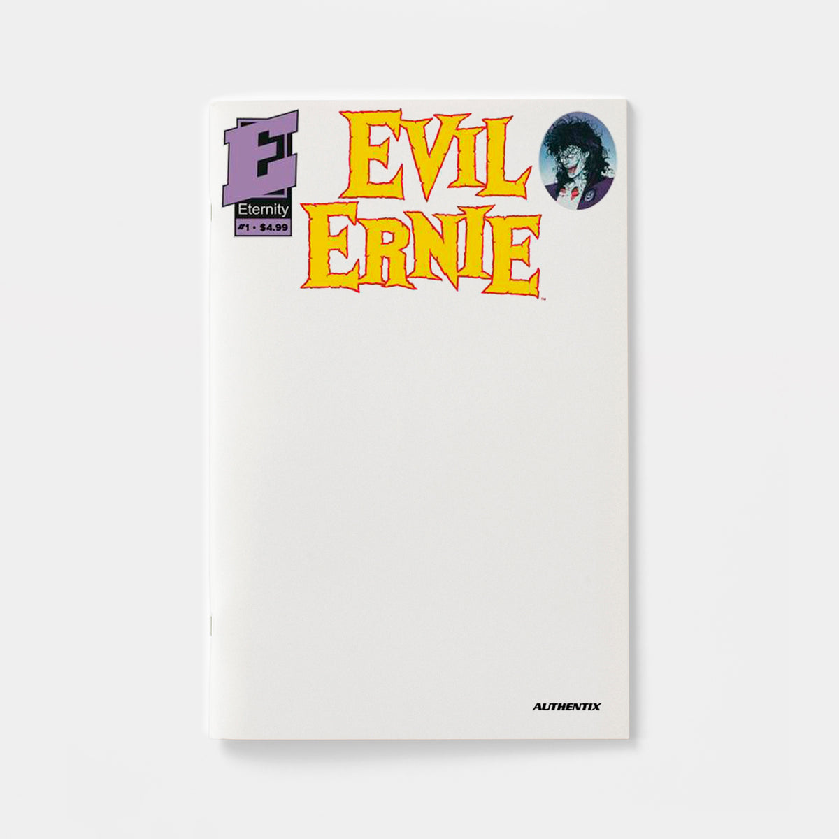 EVIL ERNIE #1 35TH ANNIVERSARY FACSIMILE EDITION CVR B BLANK AUTHENTIX VAR | presale | 2026-12-02