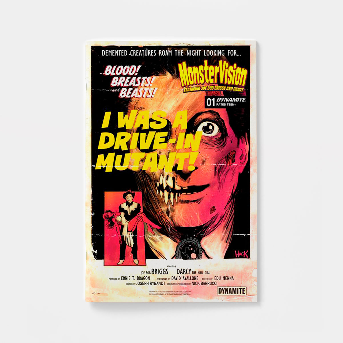 MONSTERVISION FEATURING JOE BOB BRIGGS AND DARCY #1 CVR B ROBERT HACK VAR | presale | 2026-12-23
