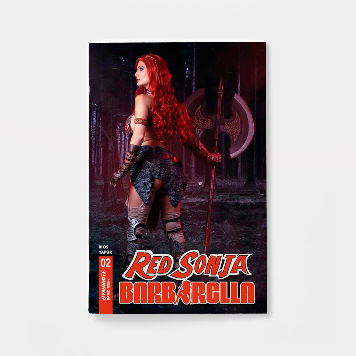 RED SONJA BARBARELLA #2 CVR D COSPLAY IVY RED SONJA VAR | presale | 2026-12-02