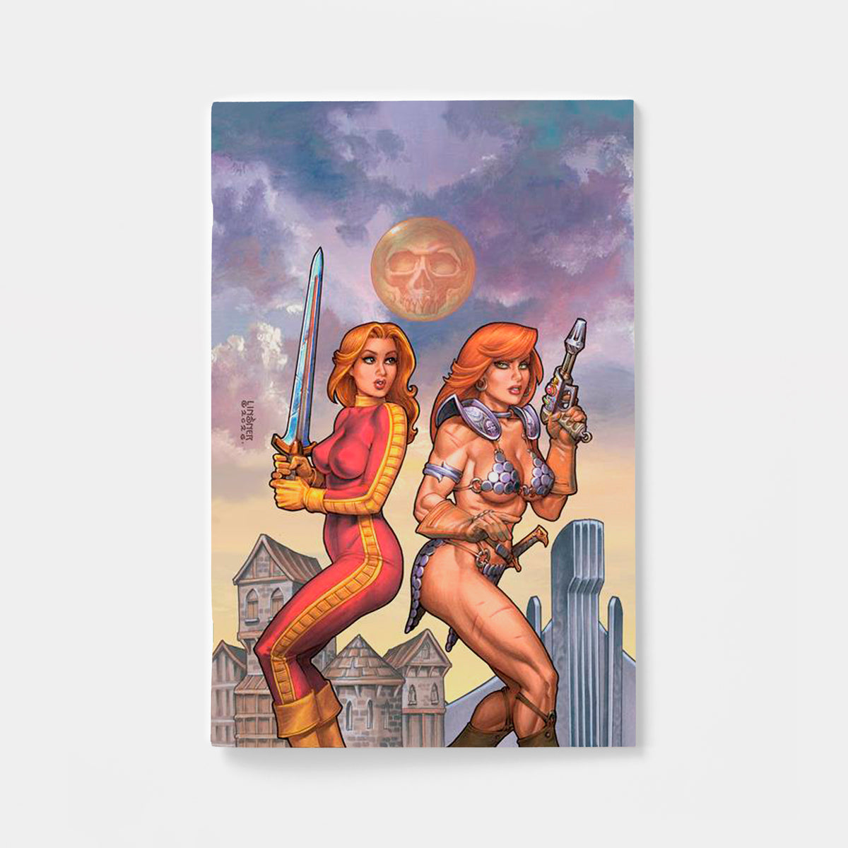 RED SONJA BARBARELLA #2 CVR G JOSEPH MICHAEL LINSNER LTD VIRGIN VAR | presale | 2026-12-09
