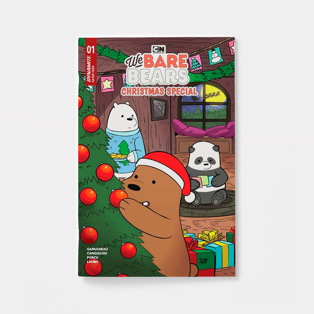 WE BARE BEARS CHRISTMAS SPECIAL #1 (ONE SHOT) CVR B DREW MOSS VAR | presale | 2026-12-16