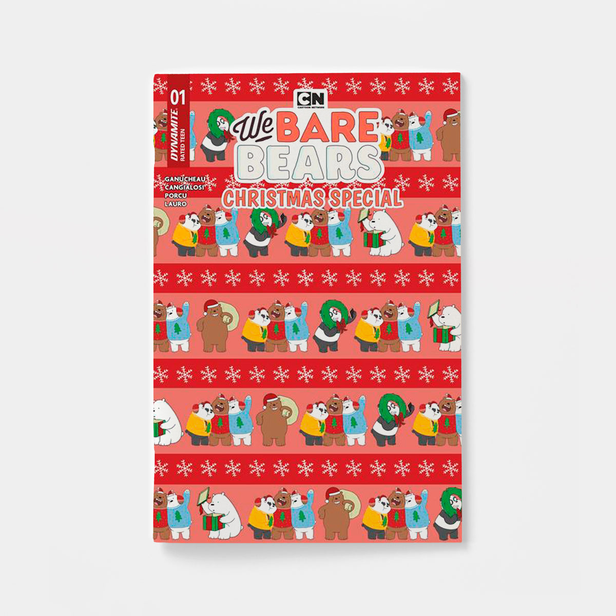 WE BARE BEARS CHRISTMAS SPECIAL #1 (ONE SHOT) CVR C WRAPPING PAPER VAR | presale | 2026-12-16