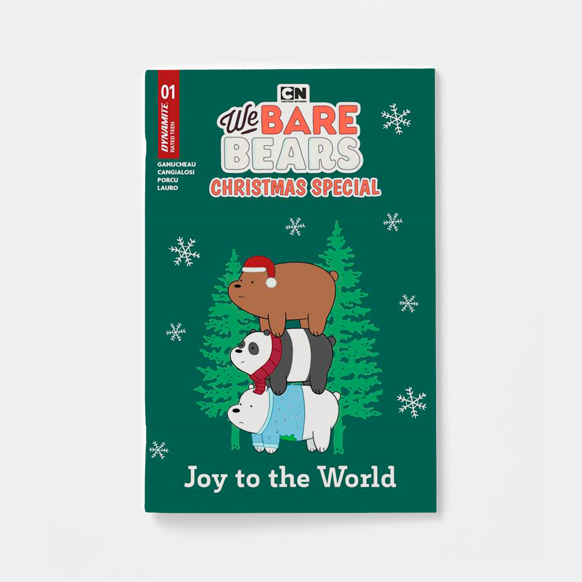 WE BARE BEARS CHRISTMAS SPECIAL #1 (ONE SHOT) CVR D GREETING CARD VAR | presale | 2026-12-16